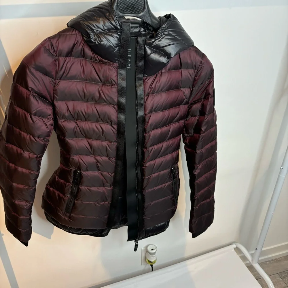 Rudsak Quilted Down Jacket XS rare BNWT - Picture 3 of 17